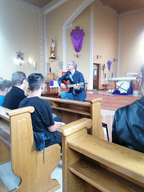 Korisnici na misi u Župi Sv. Ivana Krstitelja Lug Samoborski