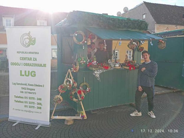 Sudjelovanje u samoborskom adventu od 16. do 20.12.2024.