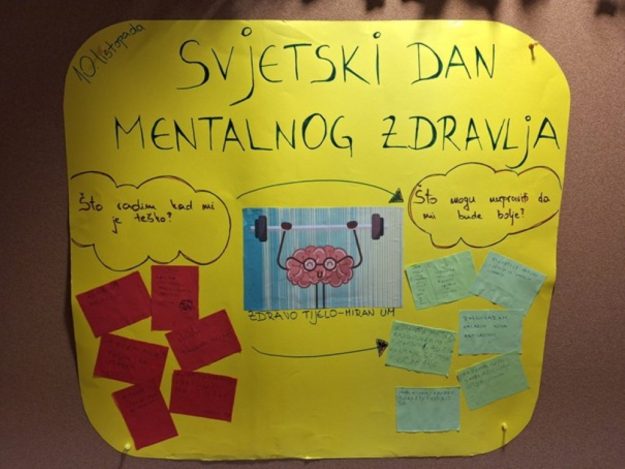 Obilježavanje Svjetskog dana mentalnog zdravlja